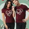 couple printed tshirts