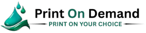 Print on demand logo